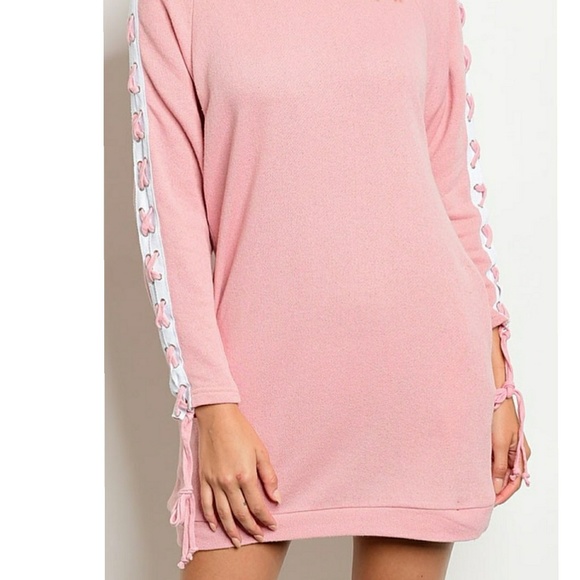 Last S Sexy blush pink mini dress🚨PRICE IS FIRM🚨 - Picture 4 of 4